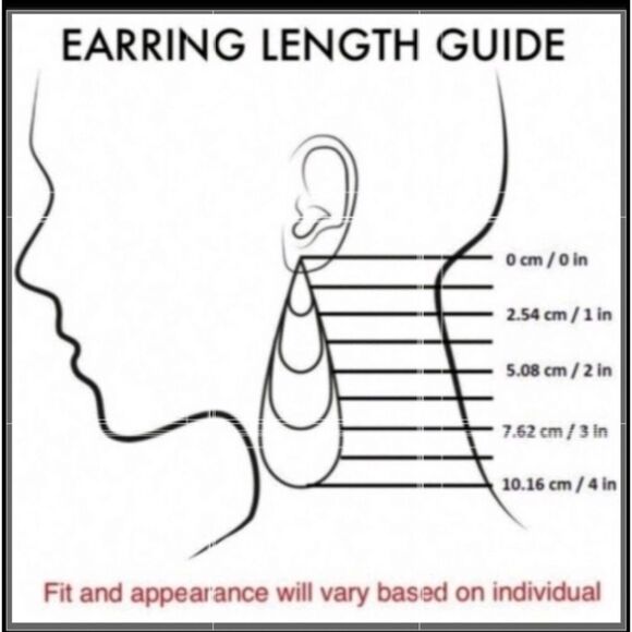 New Zara Vibrant Orange Flower Earrings - Picture 7 of 8